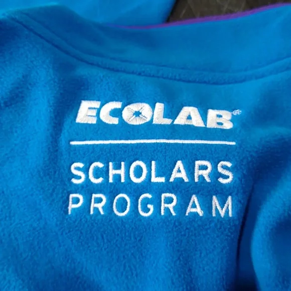 Patagonia Fleece Micro D Snap-T Pullover CORPORATE LOGO Women's Size Large - Picture 8 of 8